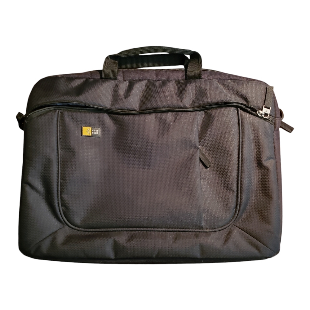 Case Logic Laptop Bag Case Sling Sleeve Two Pockets 15" By 12" Messenger Bag